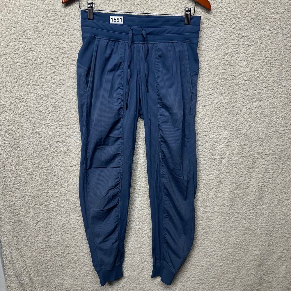 Lululemon Dance Studio Jogger Women’s 4 Blue Drawstring Lightweight Pants